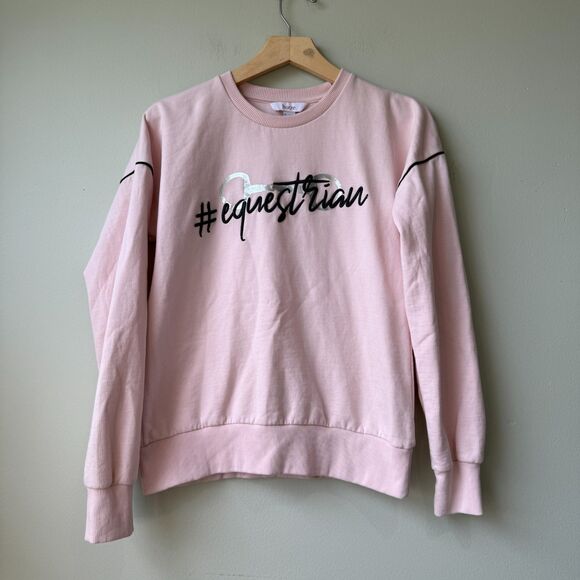 HORZE YOUNG RIDER ASHLYN CREW SWEATSHIRT Size 8 - Picture 2 of 3